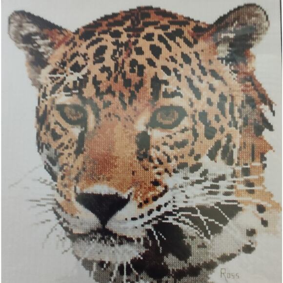 Ross Originals Jaguar Cross Stitch Pattern - Picture 1 of 2